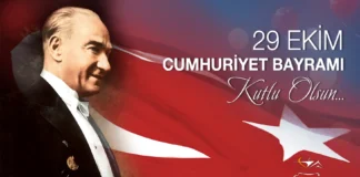 29 Ekim Cumhuriyet Bayramı Kutlu Olsun!