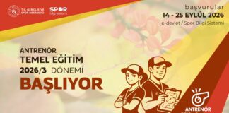 Antrenör Temel Eğitimi Başlıyor