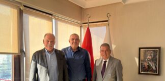 Avrupa ve Romanya Okçuluk Federasyonu Başkanlarından Federasyon Başkanımıza Nezaket Ziyareti